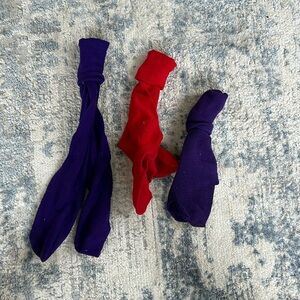 3 pack soccer-softball-baseball socks